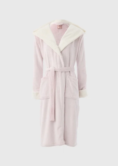 Pink Fleece Dressing Gown - Extra small Image 3