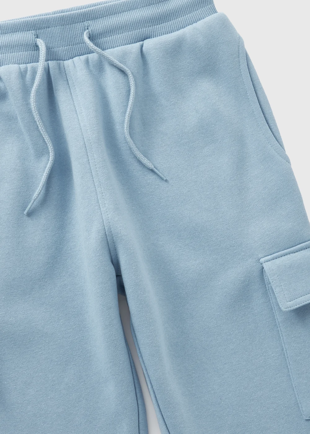 Boys Blue Cargo Jogging Bottoms (7-15yrs) - 8 Yrs Image 2