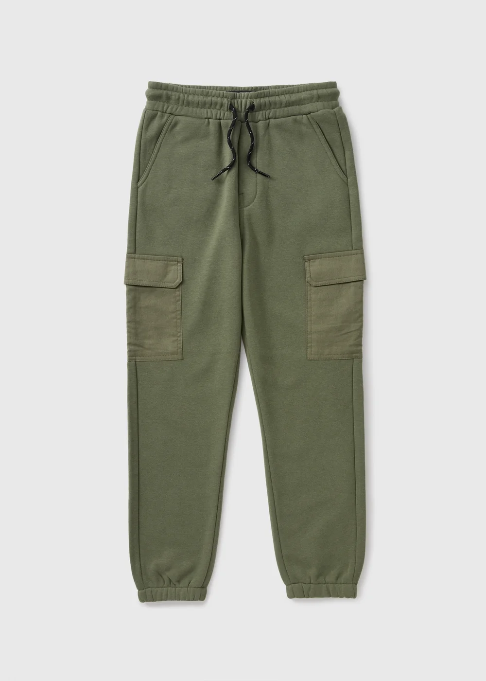 Boys Khaki Co Ord Jogging Bottoms (7-15yrs) - 8 Yrs Image 1