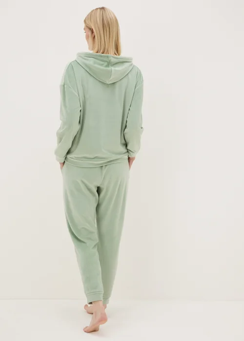 Green Fleece Loungewear Set - Extra small Image 2