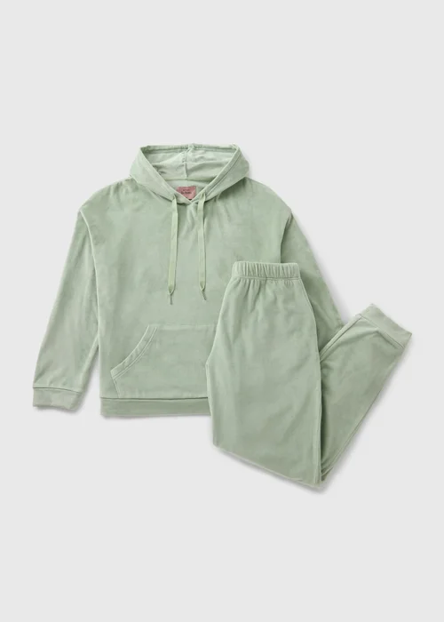 Green Fleece Loungewear Set - Extra small Image 3