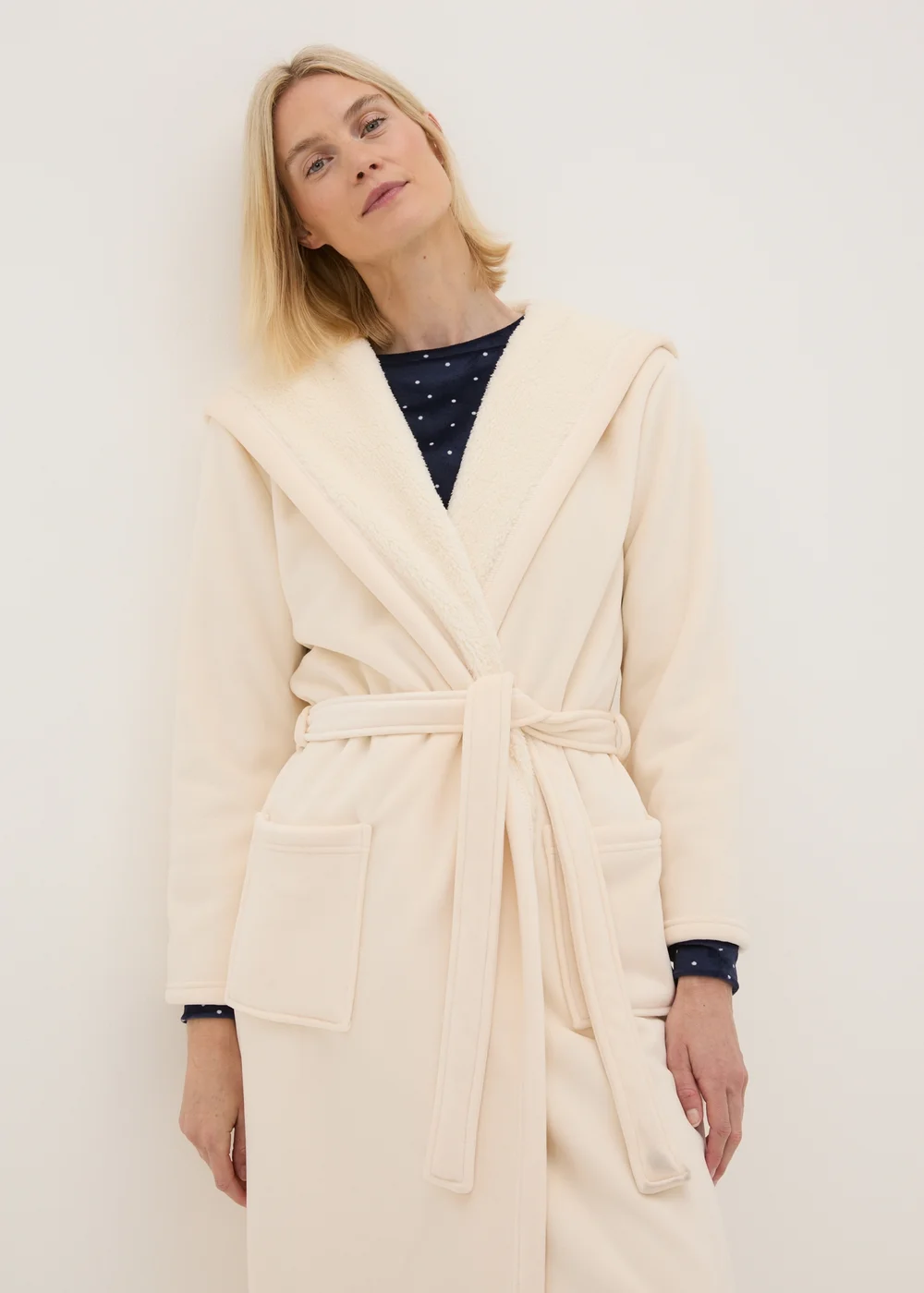 Cream Dressing Gown - Extra small Cream Dressing Gown - Extra small