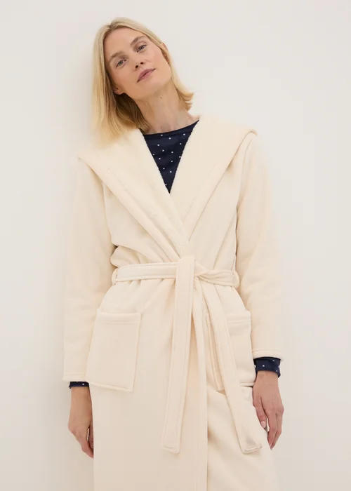 Cream Dressing Gown - Extra small Image 1