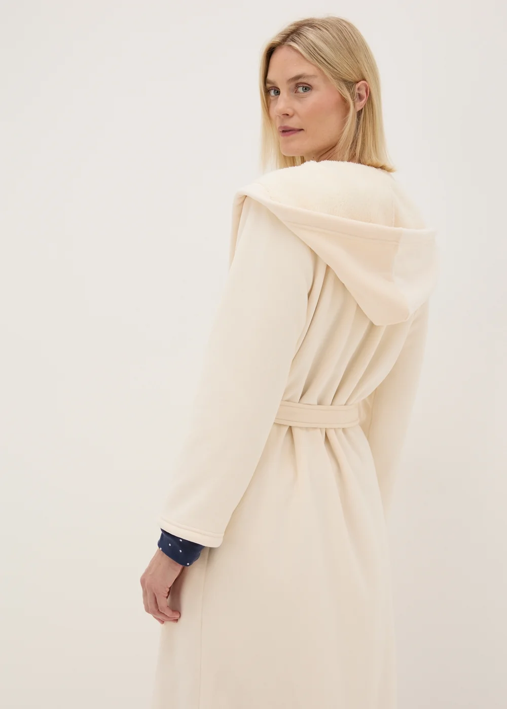 Cream Dressing Gown - Extra small | Matalan Cream Dressing Gown - Extra small | Matalan