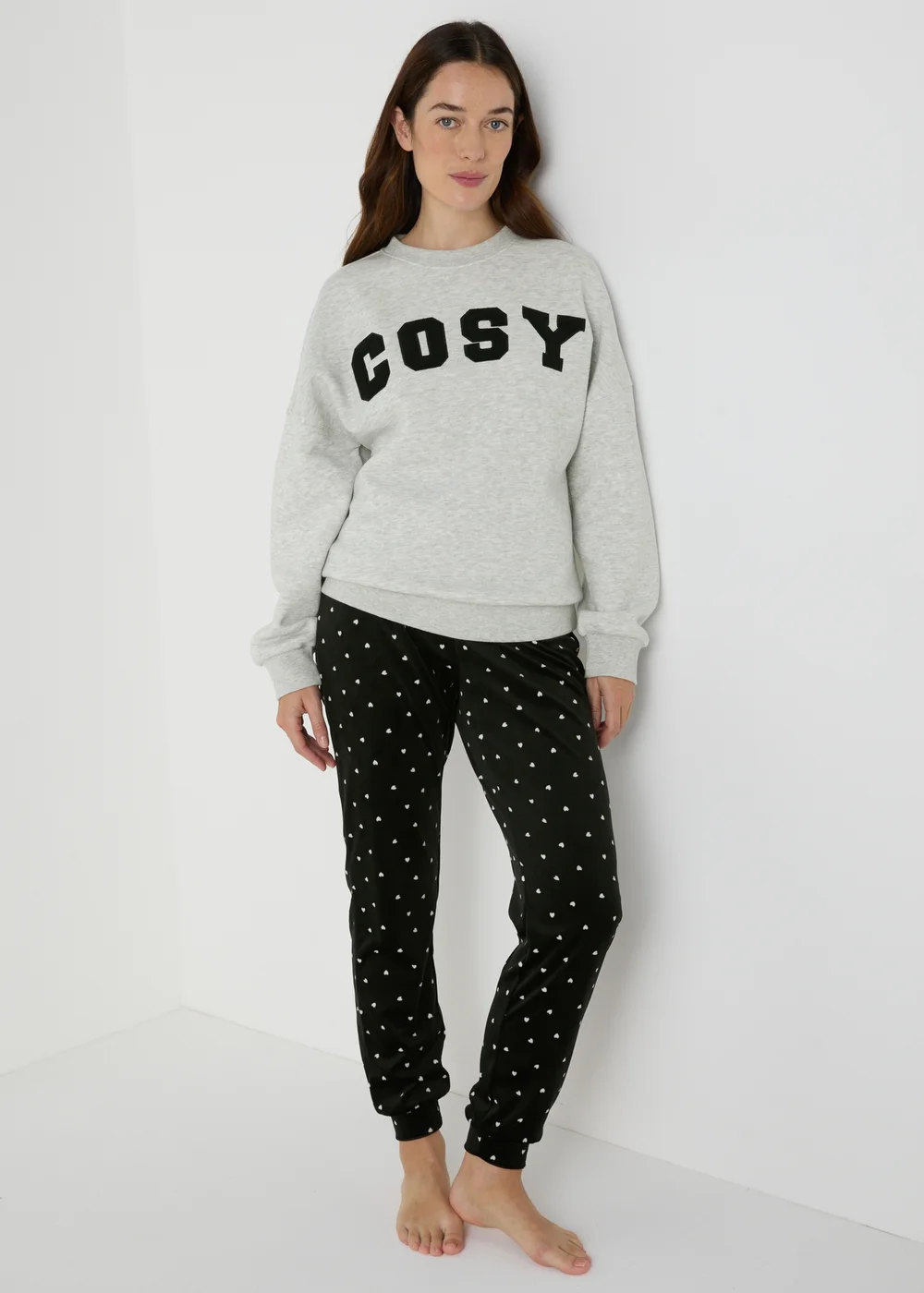 Grey Cosy Loungewear Set - Extra small Image 1