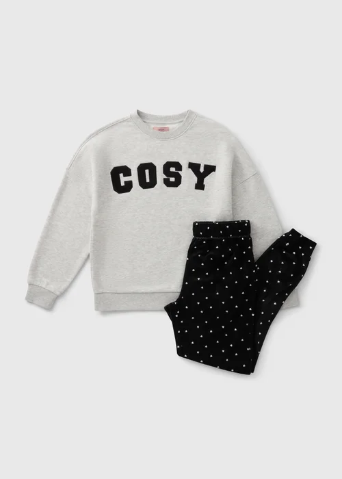 Grey Cosy Loungewear Set - Extra small Image 3