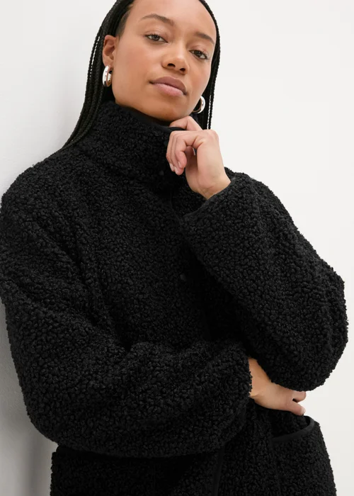 Black Long Borg Coat - 8 Image 3