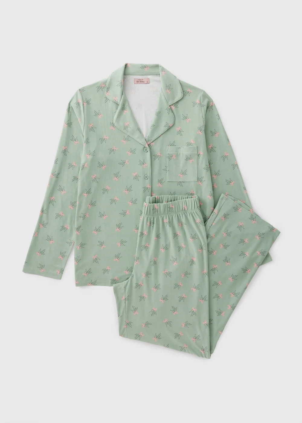 Green Mistletoe Pyjama Set - Extra small Image 3
