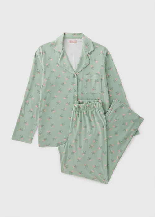 Green Mistletoe Pyjama Set - Extra small Image 3
