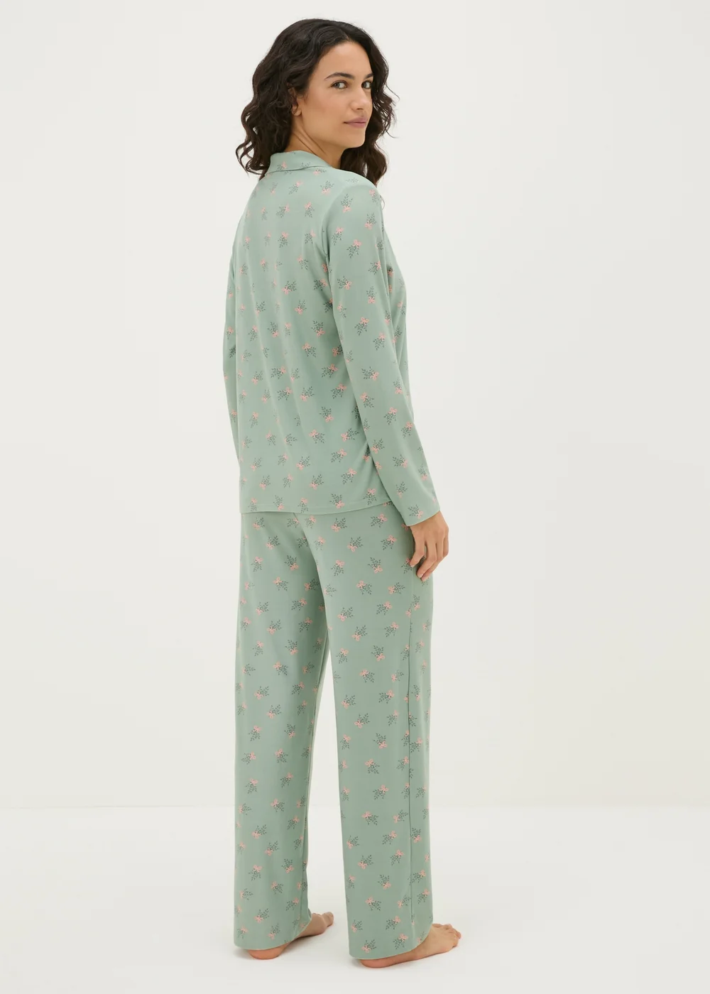 Green Mistletoe Pyjama Set - Extra small Image 2