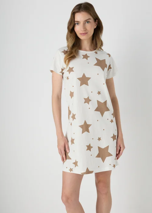 Oatmeal Star Nightie - Extra small Image 1
