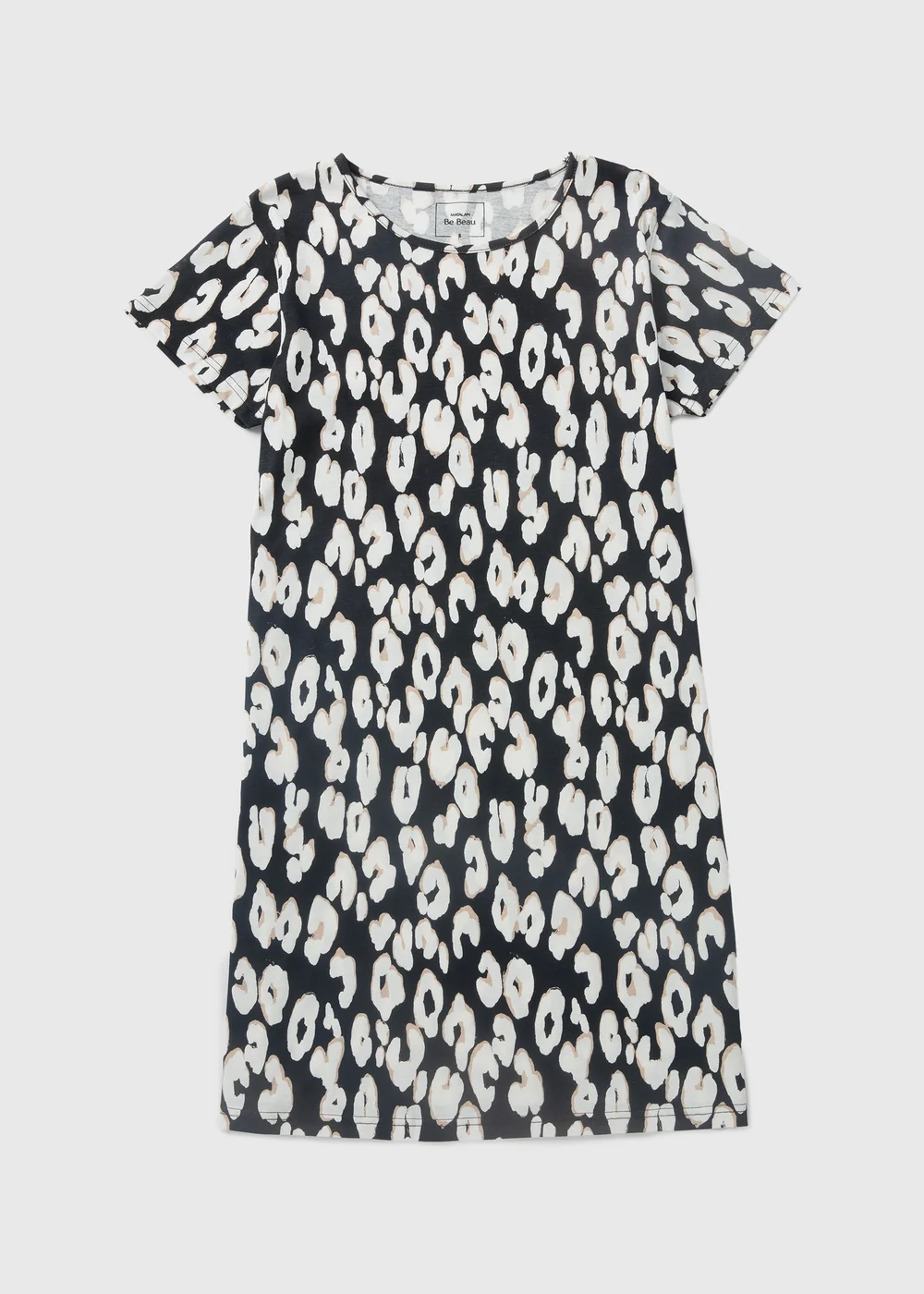 Black Animal Print Nightie - Extra small Image 3