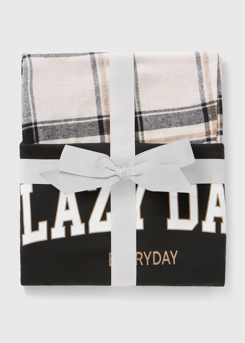 Black Lazy Day Pyjama Set - Extra small Image 3