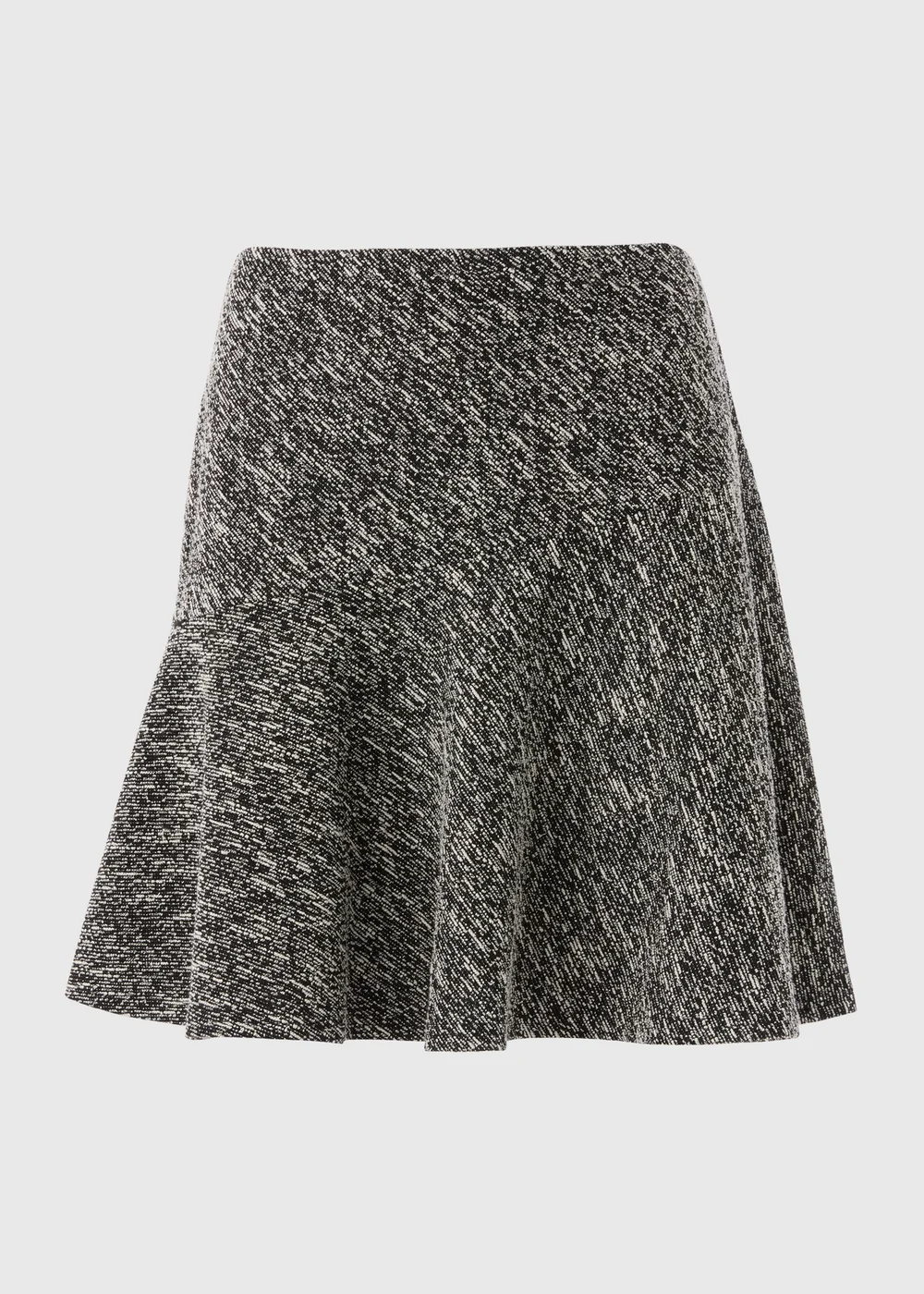 Black Boucle Mini Skirt - 8 Image 5