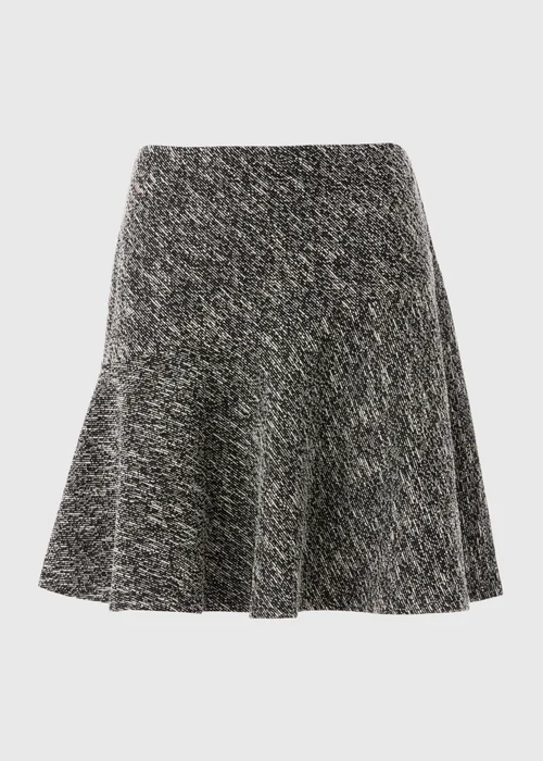 Black Boucle Mini Skirt - 8 Image 5