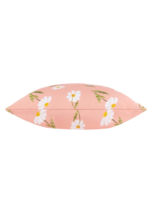 Wylder Nature Daisies Filled Outdoor Cushion (43cm x 43cm x 8cm) - One Size Image 3