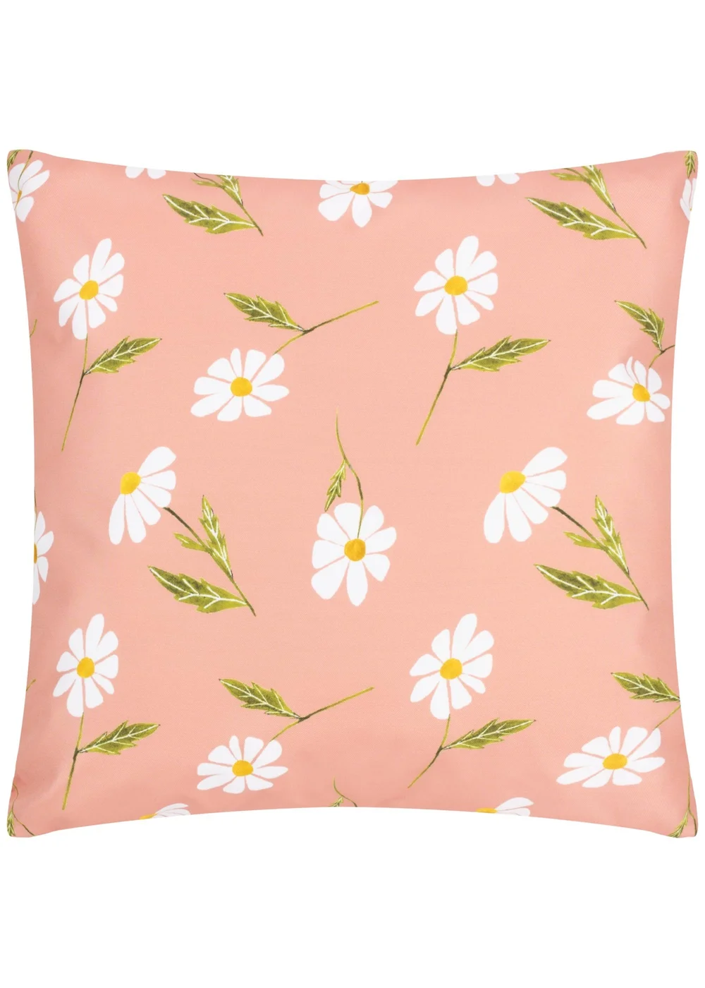 Wylder Nature Daisies Filled Outdoor Cushion (43cm x 43cm x 8cm) - One Size Image 2