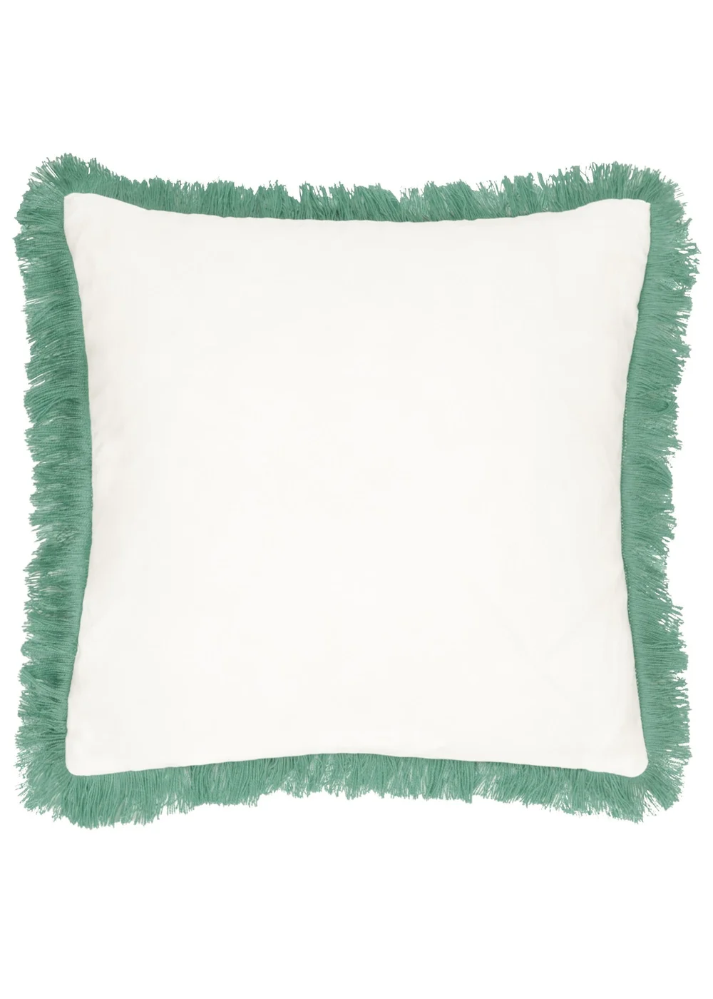 furn. Green Kadie PET Woven Outdoor Filled Cushion (45 x 45 x 8cm) - One Size Image 3