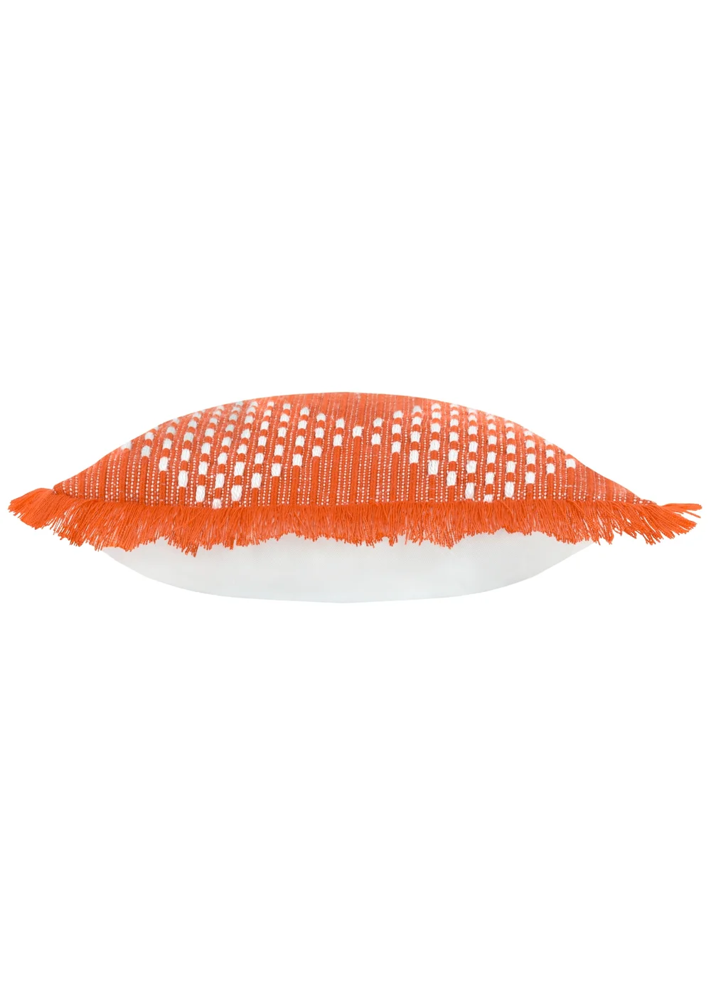 furn. Orange Kadie PET Woven Outdoor Filled Cushion (45 x 45 x 8cm) - One Size Image 3