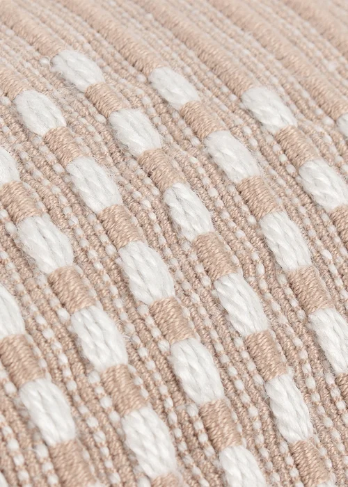 furn. Natural Kadie PET Woven Outdoor Filled Cushion (30 x 60 x 8cm) - One Size Image 5