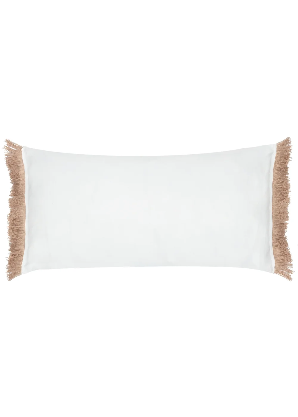 furn. Natural Kadie PET Woven Outdoor Filled Cushion (30 x 60 x 8cm) - One Size Image 2