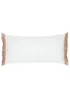 furn. Natural Kadie PET Woven Outdoor Filled Cushion (30 x 60 x 8cm) - One Size Image 2