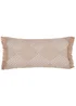 furn. Natural Kadie PET Woven Outdoor Filled Cushion (30 x 60 x 8cm) - One Size Image 1