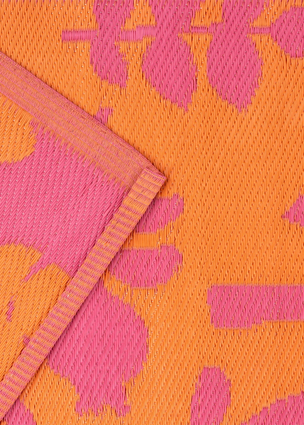 furn. Orange Marula Outdoor 100% Recycled Rug (120 x 180cm) - 120 x 180cm Image 4