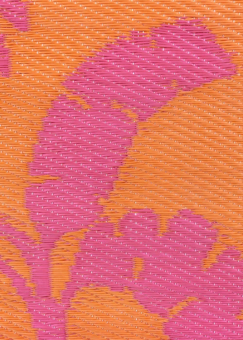 furn. Orange Marula Outdoor 100% Recycled Rug (120 x 180cm) - 120 x 180cm Image 5