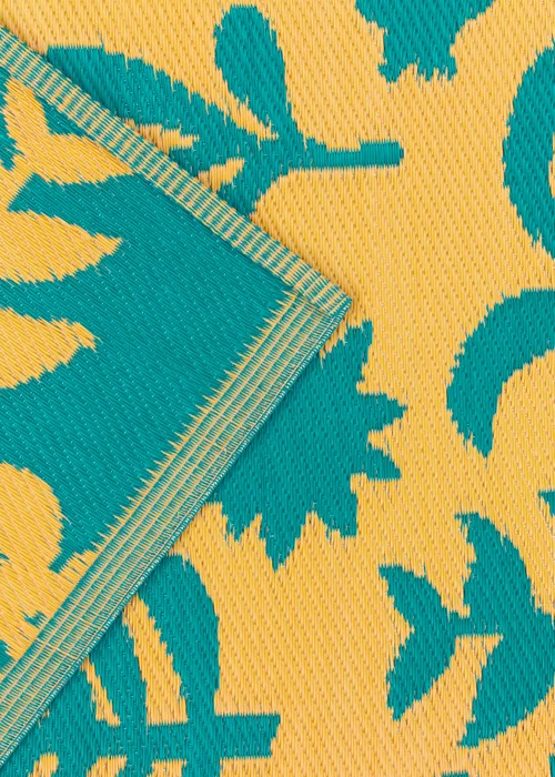 furn. Yellow Marula Outdoor Rug (120 x 180cm) - 120 x 180cm Image 5
