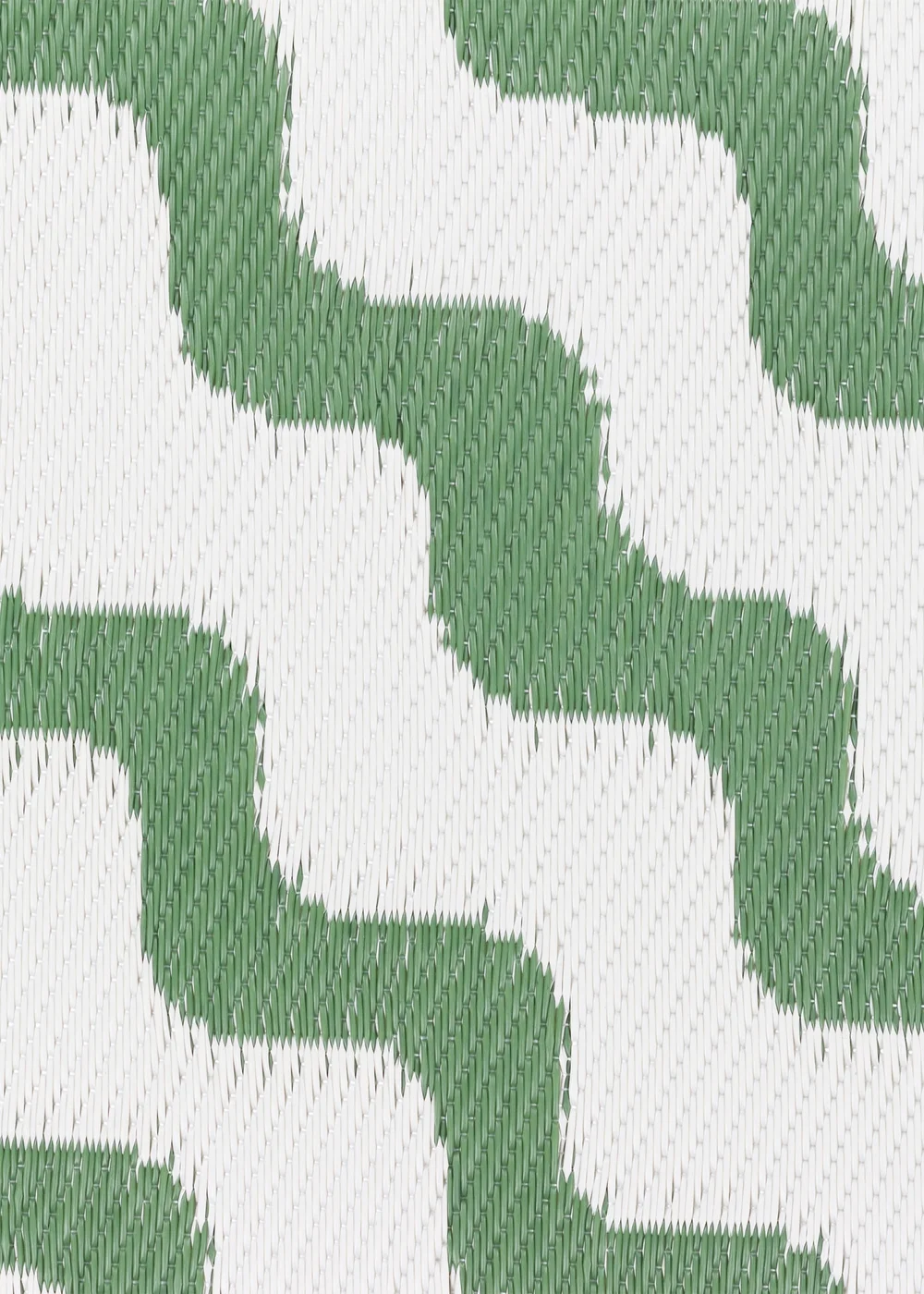 furn. Green Wave Outdoor 100% Recycled Rug (120 x 180cm) - 120 x 180cm Image 6
