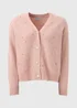 Pink Embellished Cardigan - XS Image 4