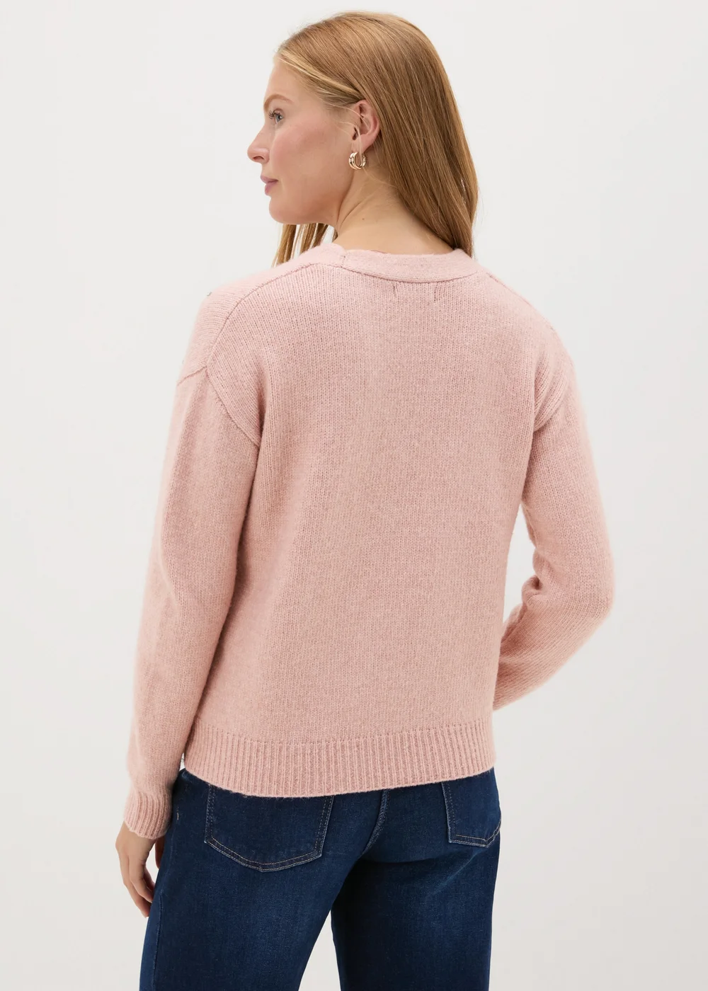 Pink Embellished Cardigan - XS Image 2