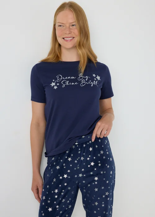 Navy Dream Big Pyjama Set - Extra small Image 2