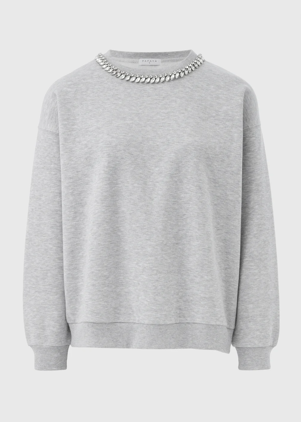 Grey Embellished Sweatshirt - S Image 4