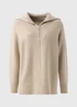 Beige Half Zip Knitted Tunic - XS Image 4