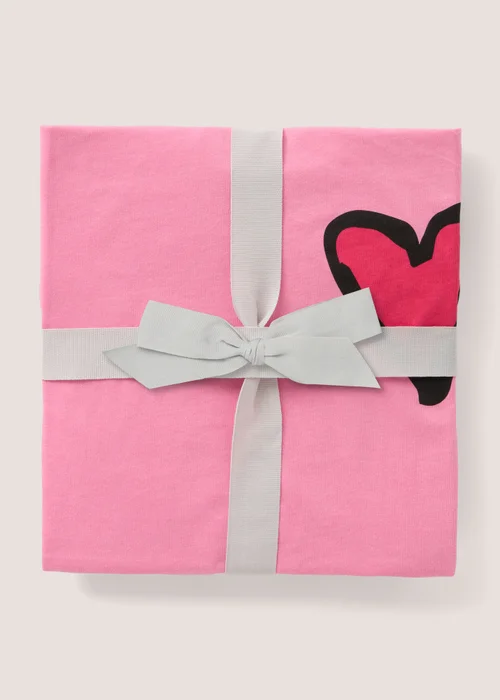 Pink Heart Pyjama Set - Extra small Image 3