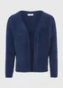 Navy Fluffy Cardigan - XS Image 5