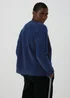 Navy Fluffy Cardigan - XS Image 2