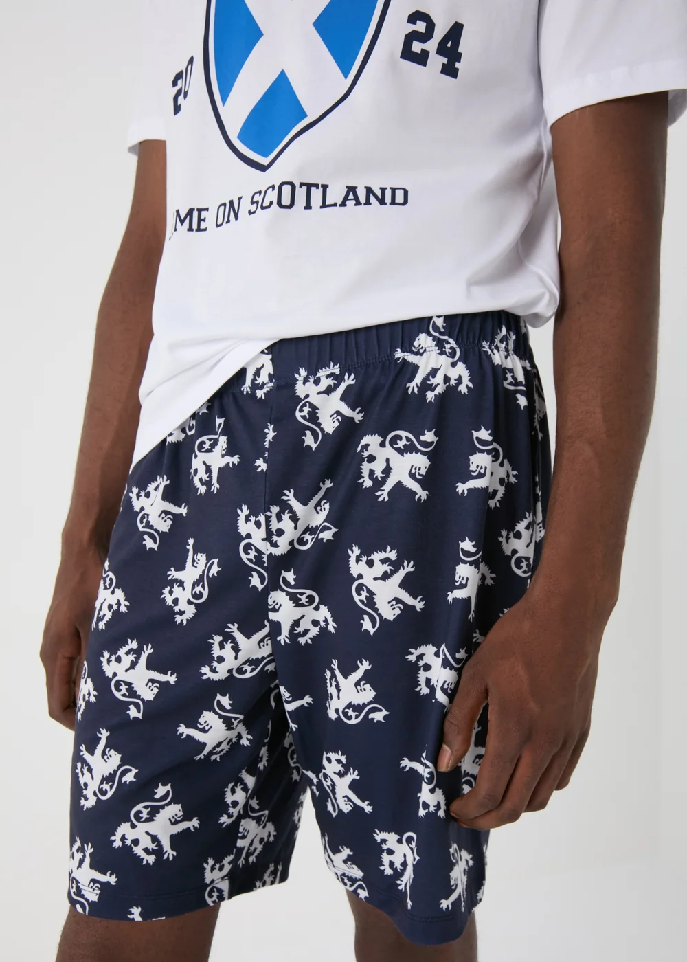 Blue Scotland Pyjama Set - Extra small Image 3