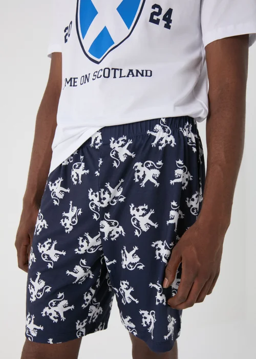 Blue Scotland Pyjama Set - Extra small Image 3