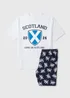 Blue Scotland Pyjama Set - Extra small Image 4