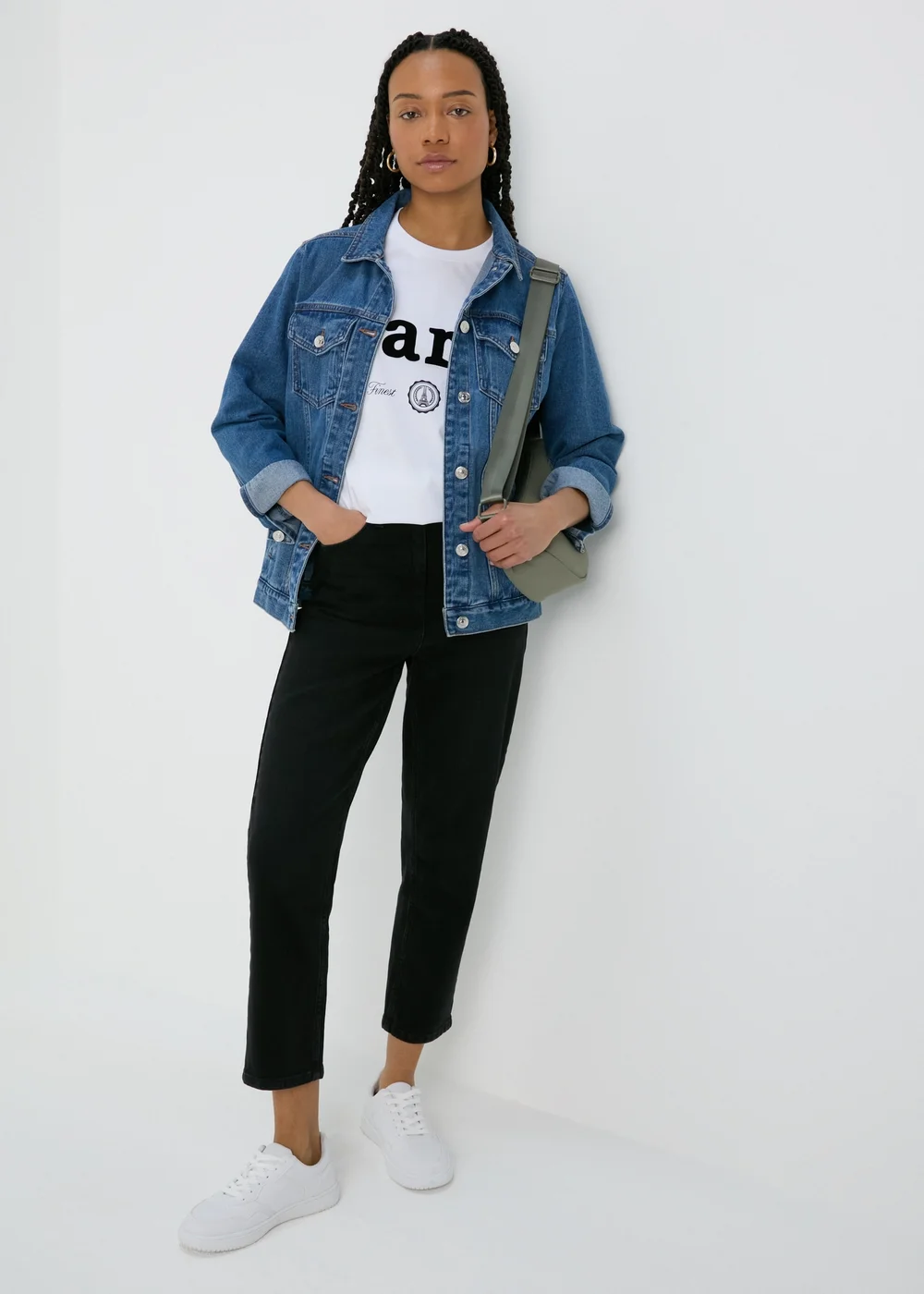 White Paris T-Shirt - Size 8 Image 4