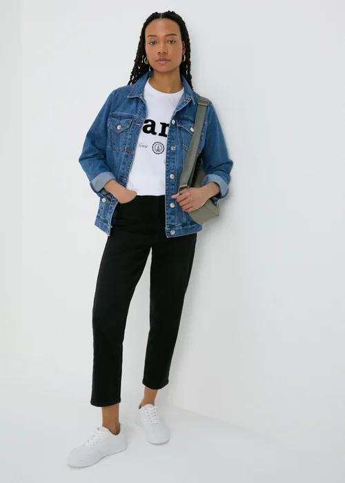 White Paris T-Shirt - Size 8 Image 4