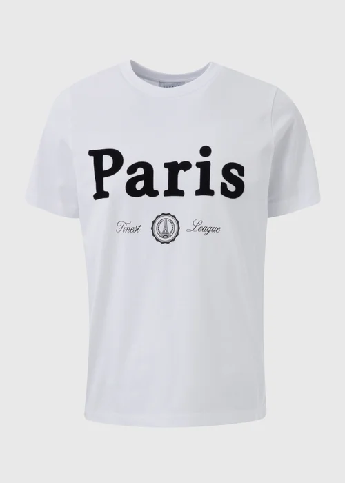 White Paris T-Shirt - Size 8 Image 5