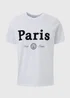 White Paris T-Shirt - Size 8 Image 5