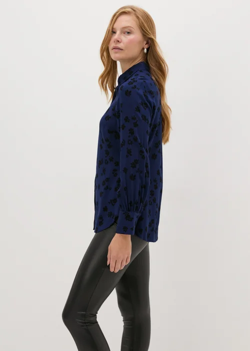 Blue Floral Shirt - 8 Image 2