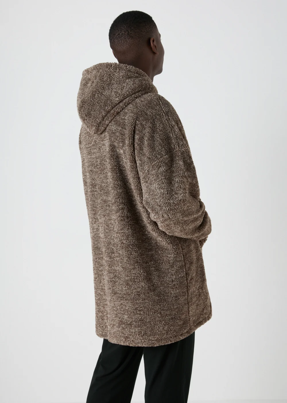 Brown Two Tone Snuggle Hoodie - Extra small Image 2