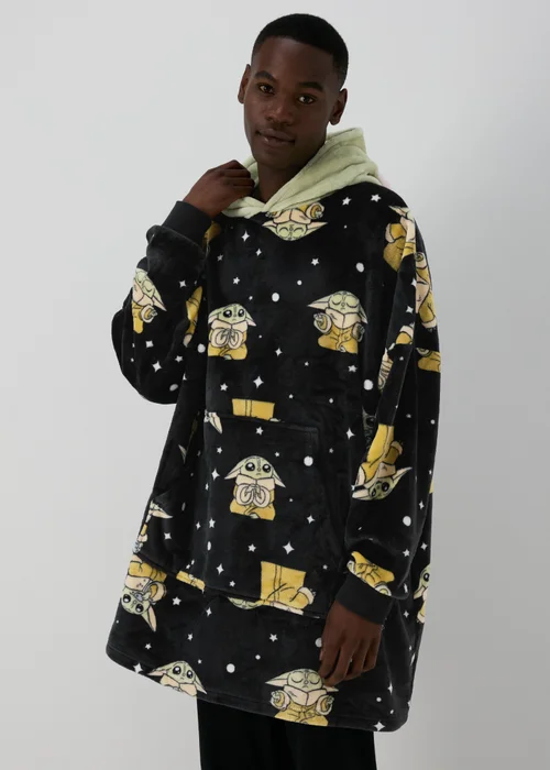 Star Wars Black Fleece Snuggle Hoodie - One Size Image 1