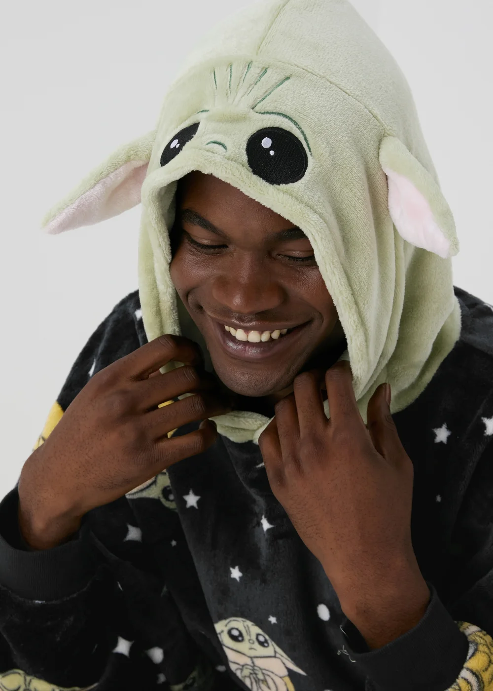 Star Wars Black Fleece Snuggle Hoodie - One Size Image 3